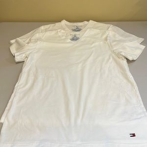 2 Men’s V neck Tommy Hilfiger t shirts
